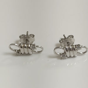 BROQUELES PAR PLATA 2.3 GRMS (SEMINUEVO)