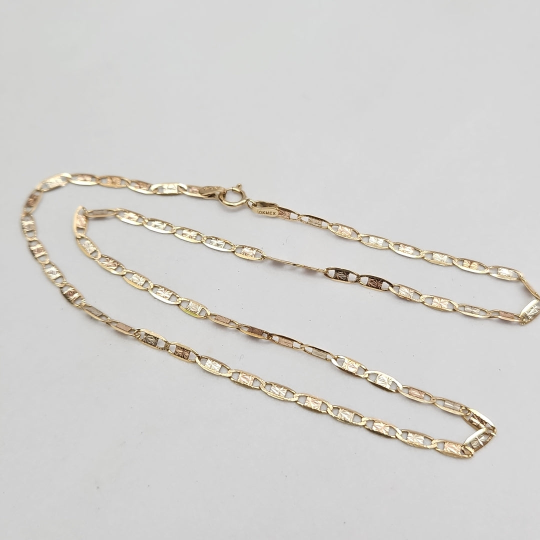 CADENA ORO 10 K 2,30 GRMS (SEMINUEVO)