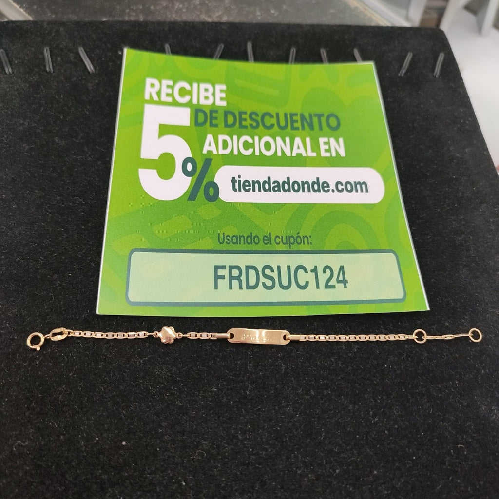PULSERA ORO 14 K 1.3 GRMS (SEMINUEVO)