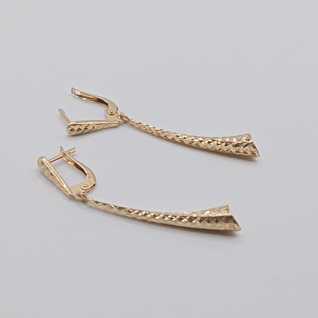 ARETES PAR ORO 14 K 2,70 GRMS (SEMINUEVO)
