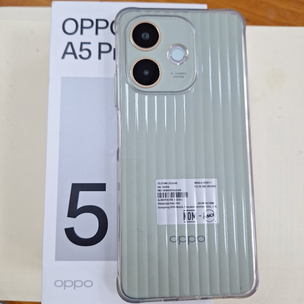 CELULAR OPPO A5 PRO CPH2711 (2025) 256 GB 8 GB RAM (SEMINUEVO)
