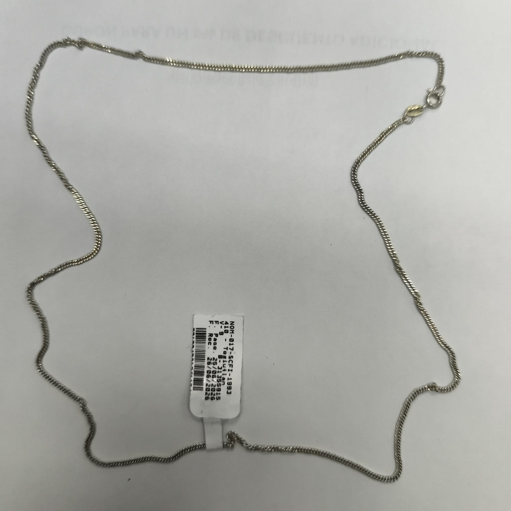 CADENA PLATA 3.8 GRMS (SEMINUEVO)
