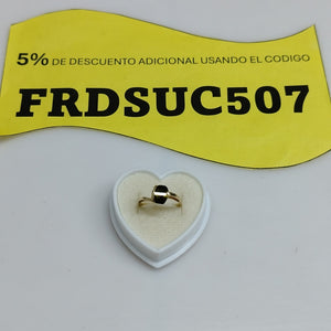 ANILLO ORO 14 K 1,80 GRMS (SEMINUEVO)