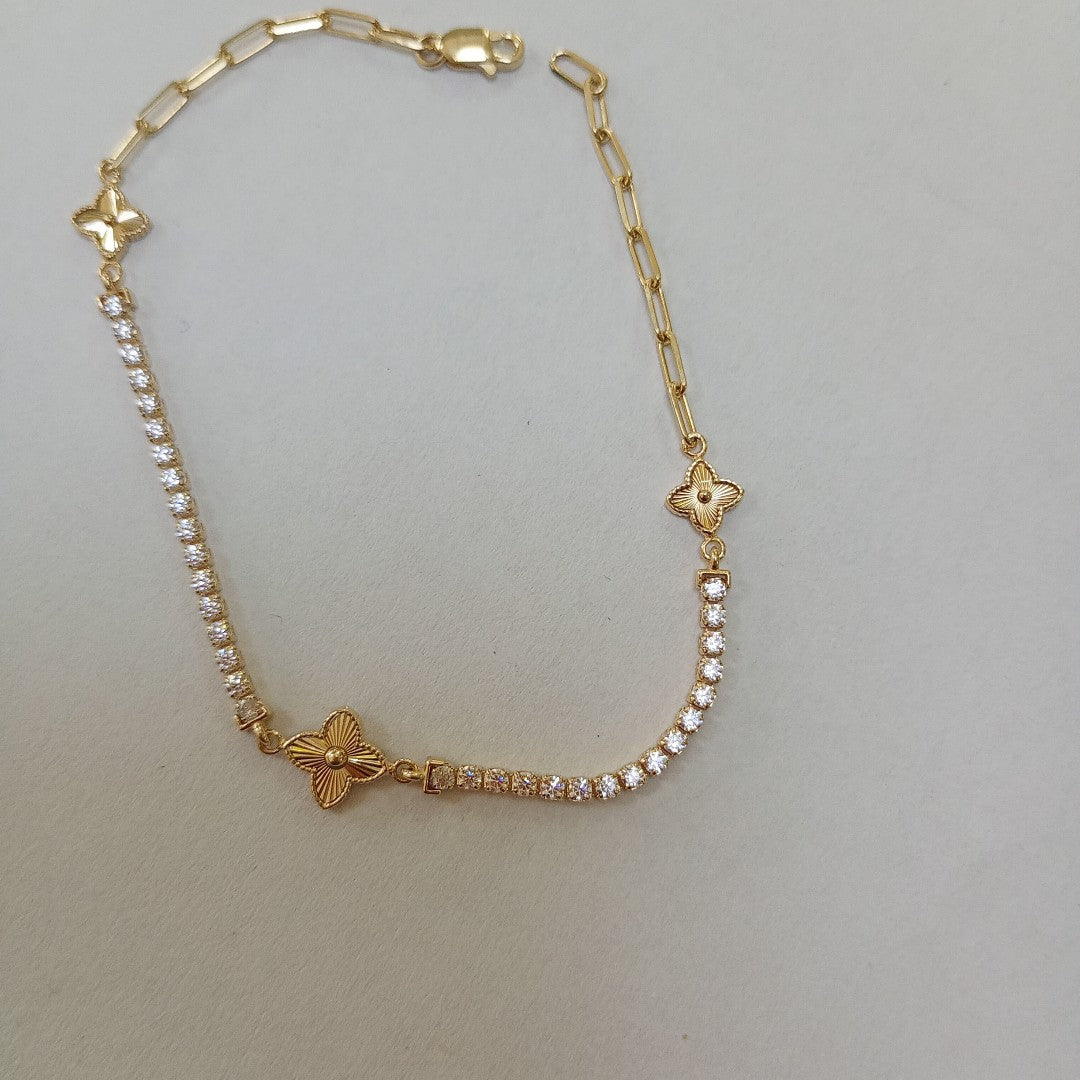 PULSERAS DAMA ORO 14K 2.4 (NUEVO)