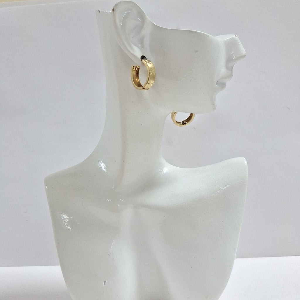 ARRACADAS PAR ORO 14 K 2.2 GRMS (SEMINUEVO)