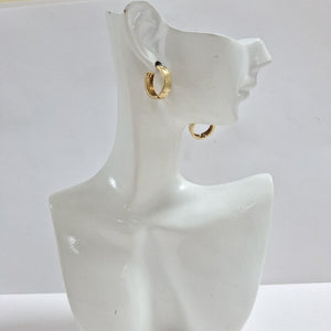 ARRACADAS PAR ORO 14 K 2.2 GRMS (SEMINUEVO)