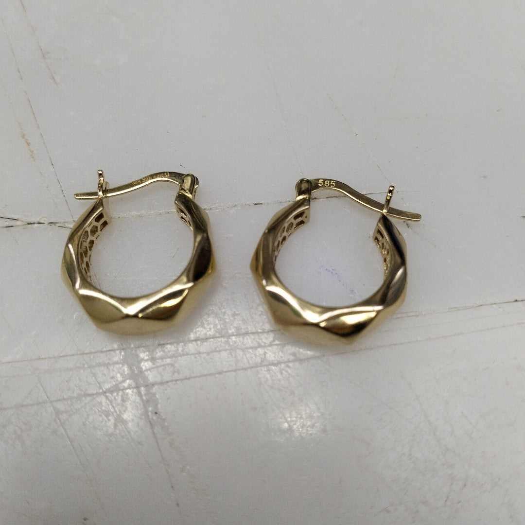 ARRACADAS ORO 14K 2.1 (NUEVO)