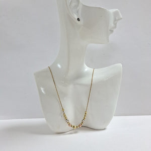CADENA ORO COMBINADO 14 K 4.6 GRMS (SEMINUEVO)