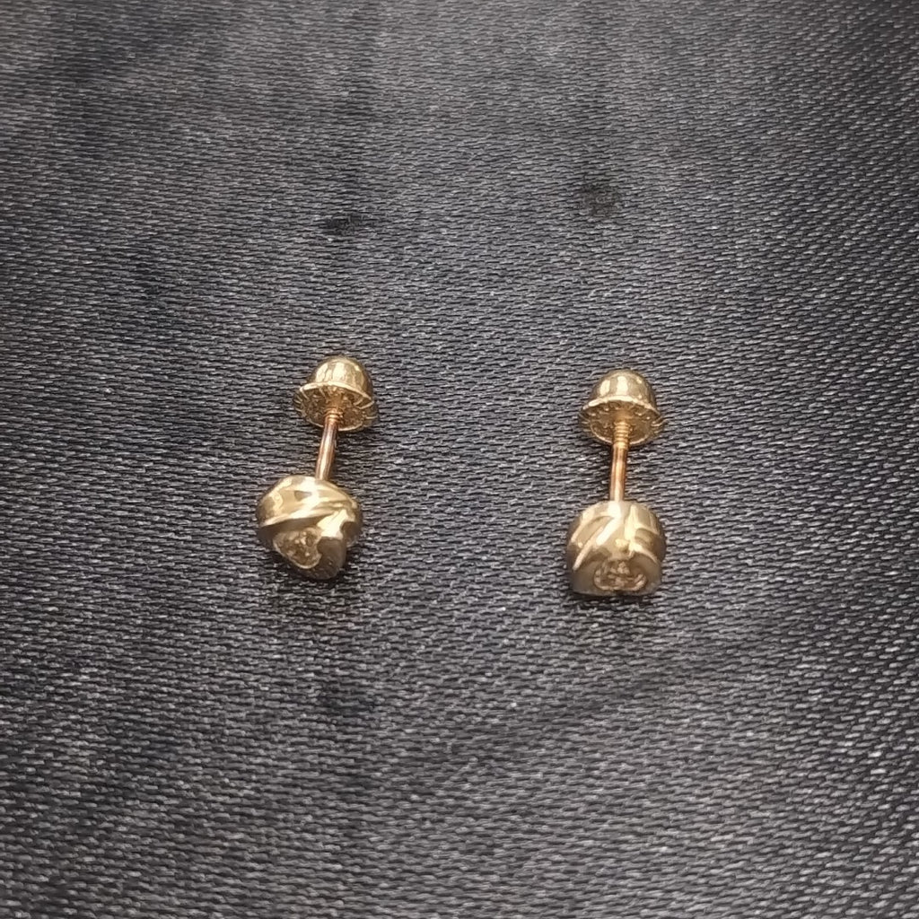 ARETES PAR ORO 10 K 0.9 GRMS (SEMINUEVO)
