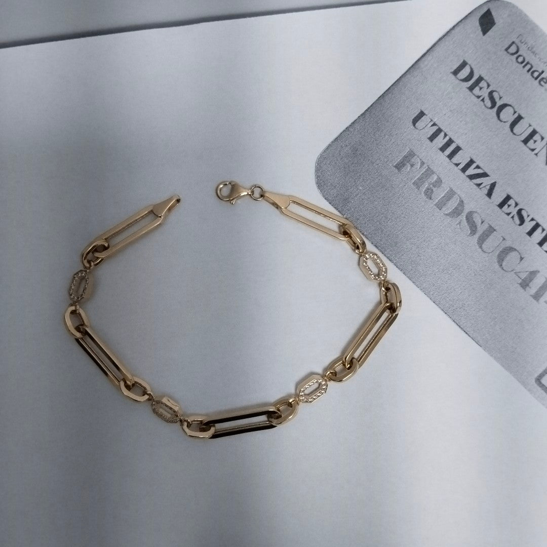 PULSERAS DAMA ORO 14K 5.9 (NUEVO)