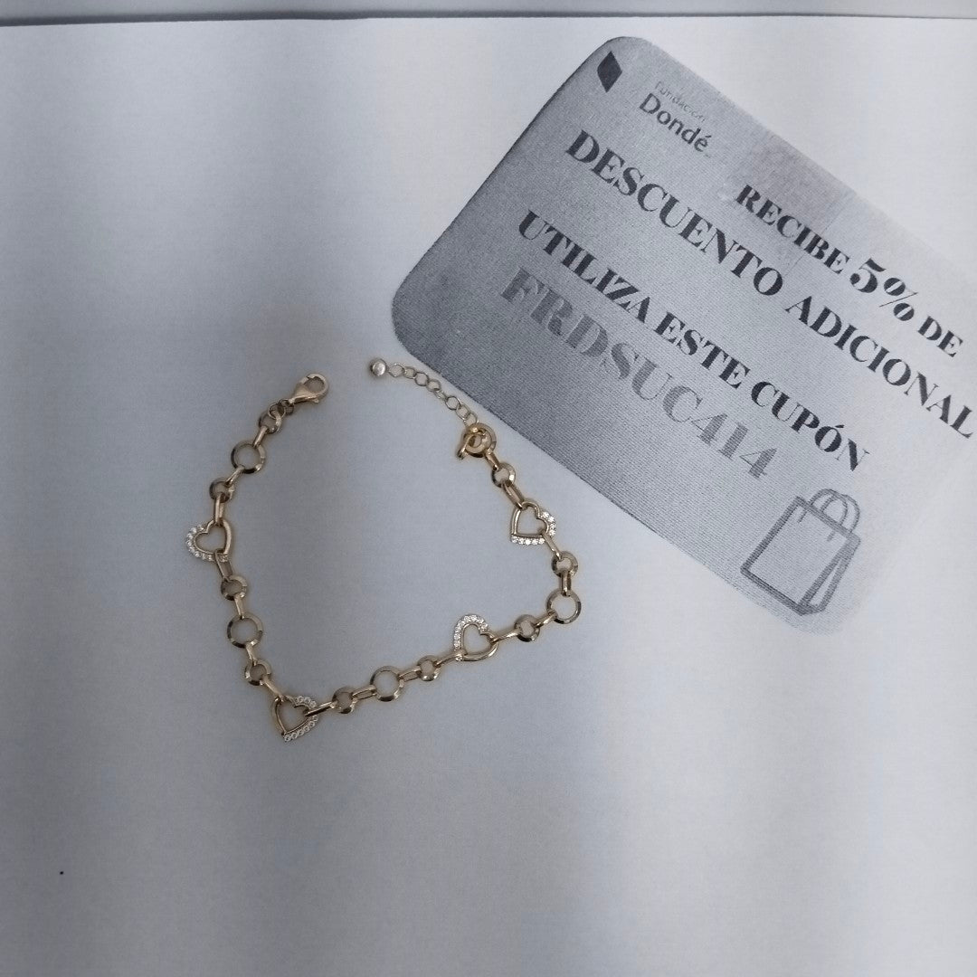 PULSERAS DAMA ORO 14K 3 (NUEVO)