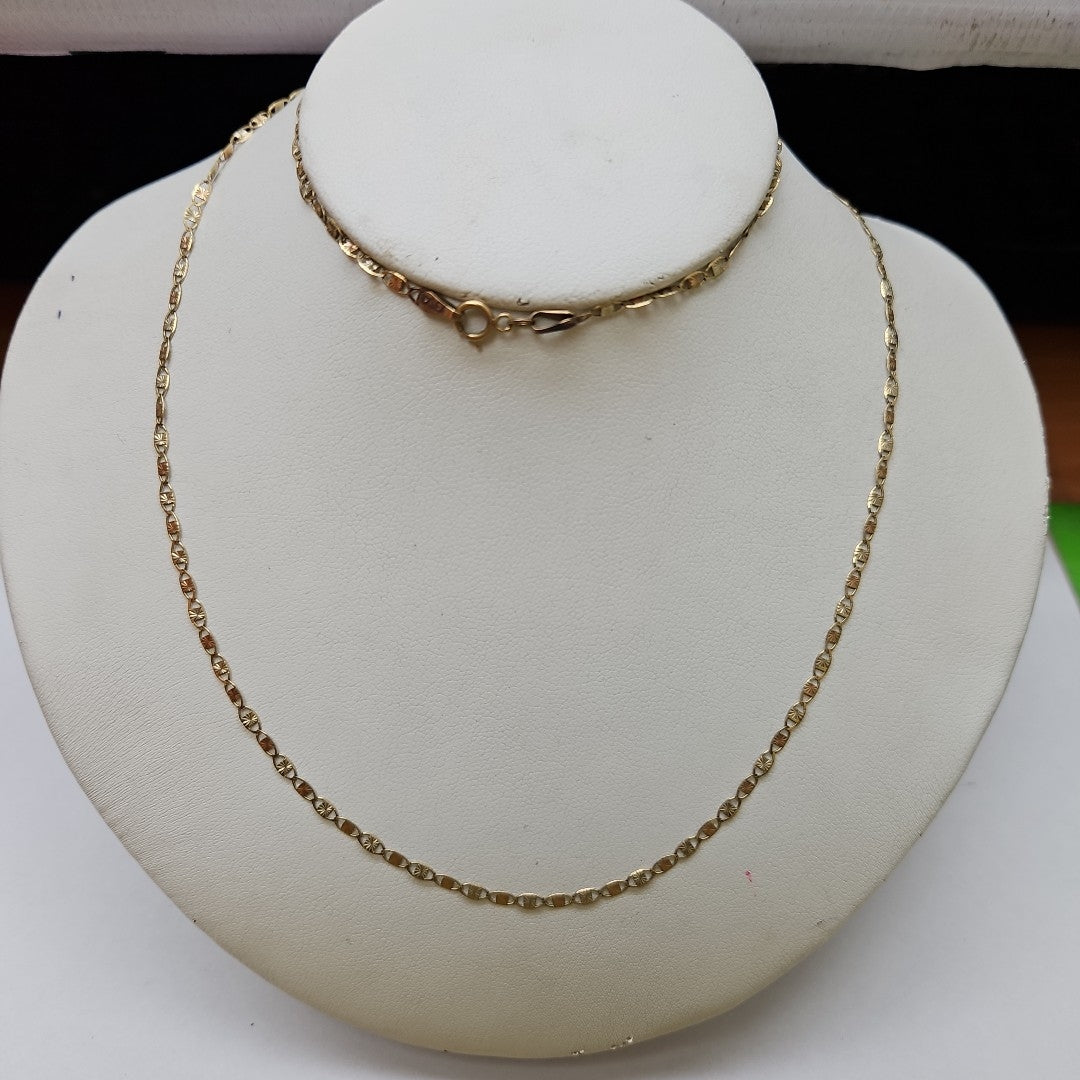 CADENA ORO 10 K 3,10 GRMS (SEMINUEVO)