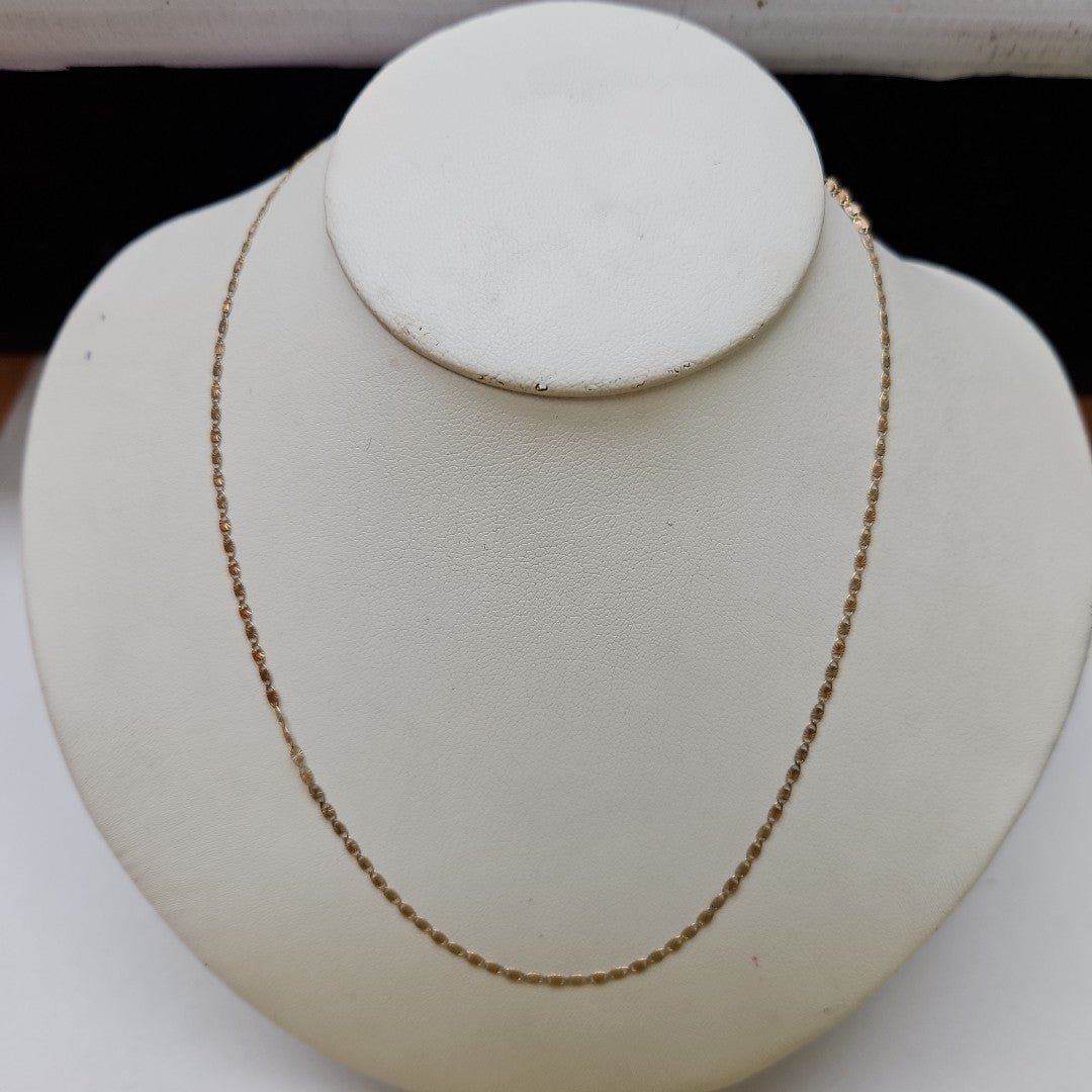 CADENA ORO 10 K 1,30 GRMS (SEMINUEVO)