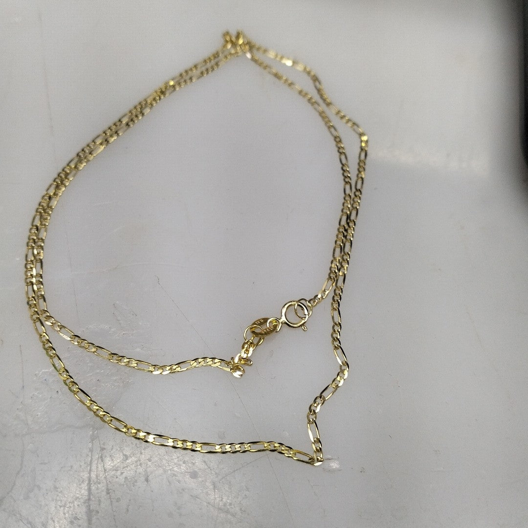 CADENAS CARTIER 3 1 AMARILLA ORO 14K 1.9 (NUEVO)