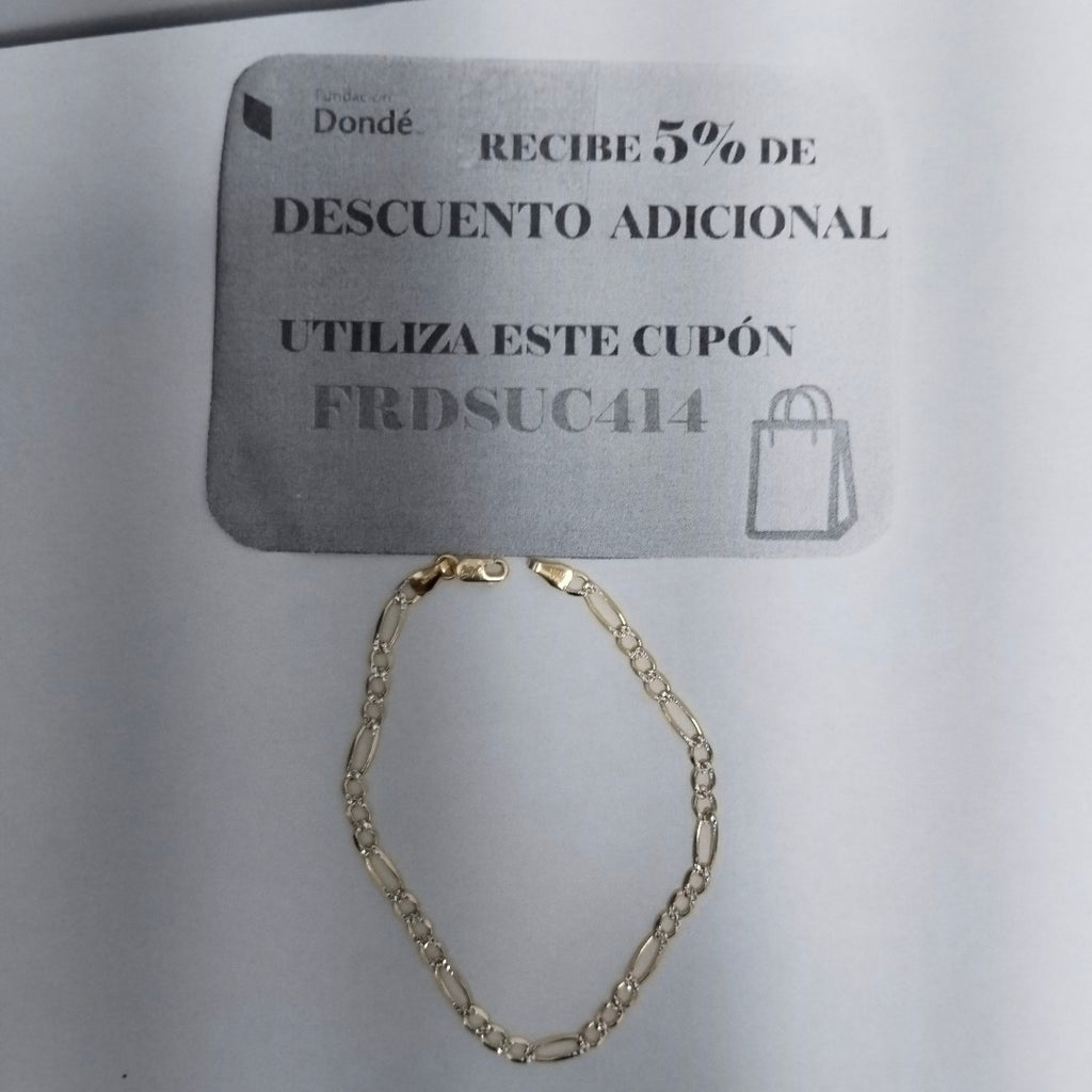 PULSERAS DAMA CARTIER 3 1 DIAMANTADA ORO 14K 2.6 (NUEVO)