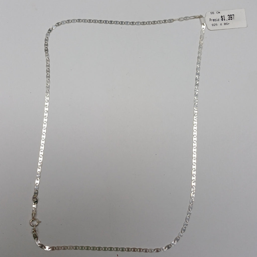CADENA GUCHI PLATA .925 55 CM 4.82 GR (NUEVO)