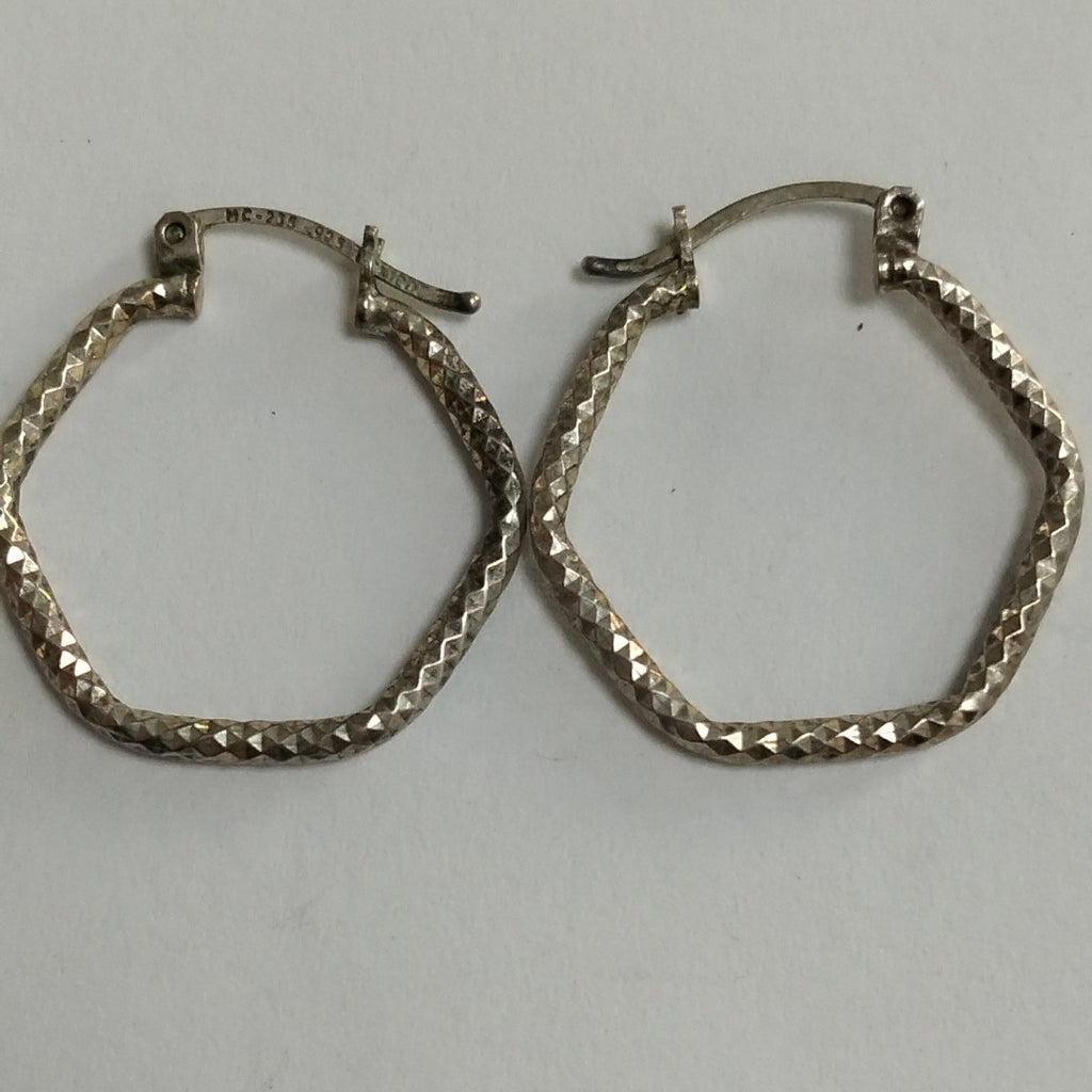 ARETES PAR PLATA 2 GRMS (SEMINUEVO)