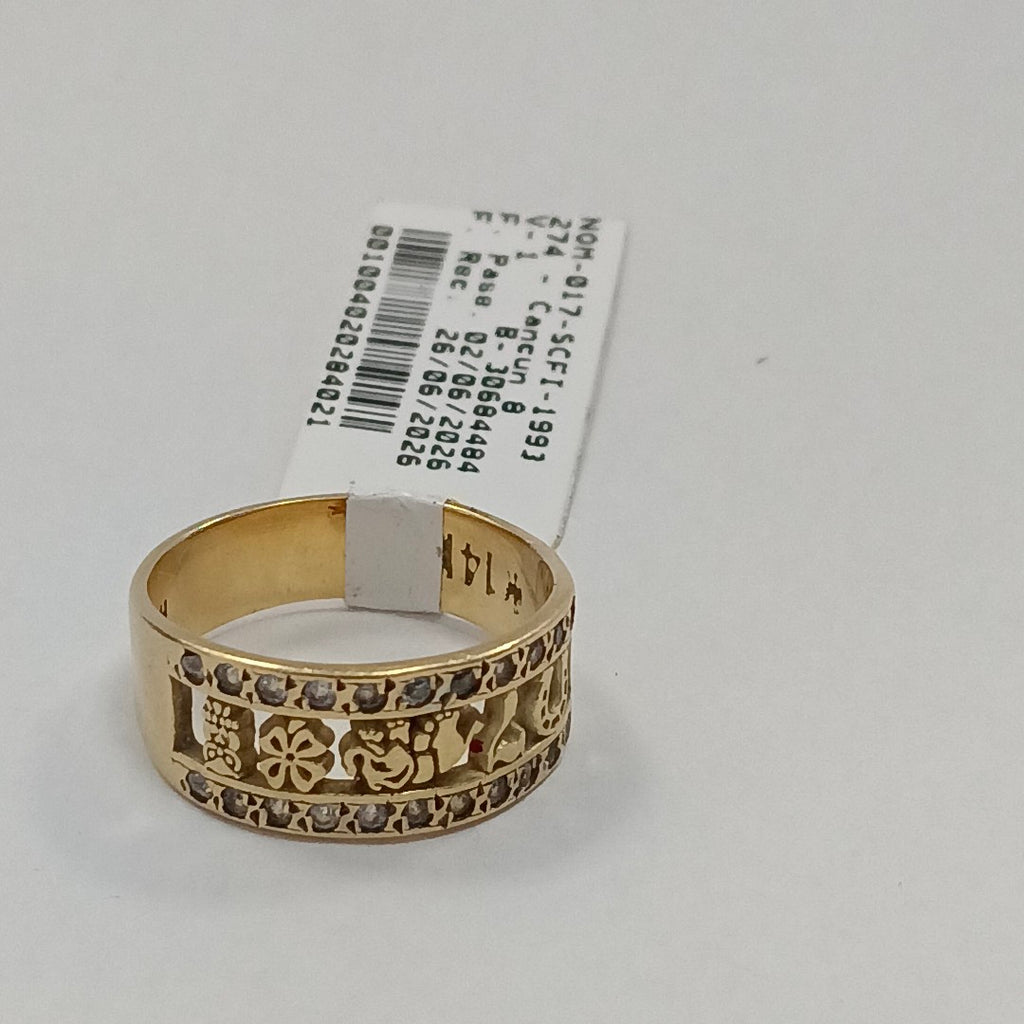 ANILLITO ORO 14 K 5.2 GRMS (SEMINUEVO)