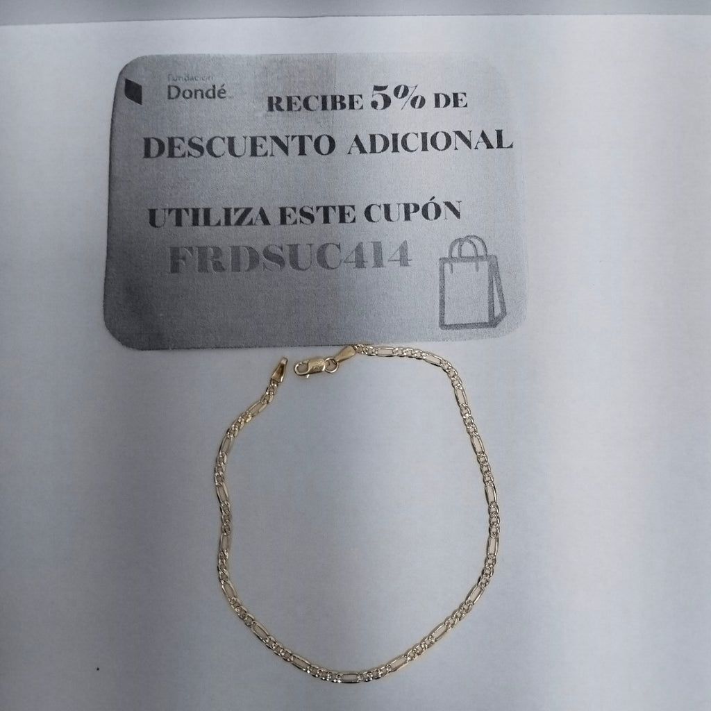 PULSERAS CABALLERO CARTIER 3 1 DIAMANTAD ORO 14K 2 (NUEVO)