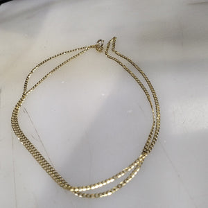 CADENAS BARBADA AMARILLA ORO 14K 1.9 (NUEVO)