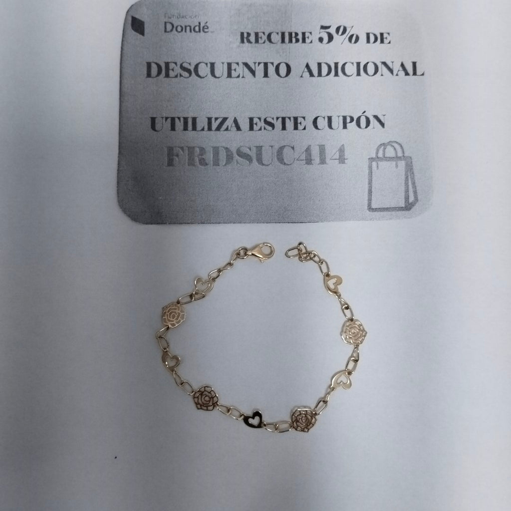 PULSERAS DAMA ORO 14K 2.7 (NUEVO)