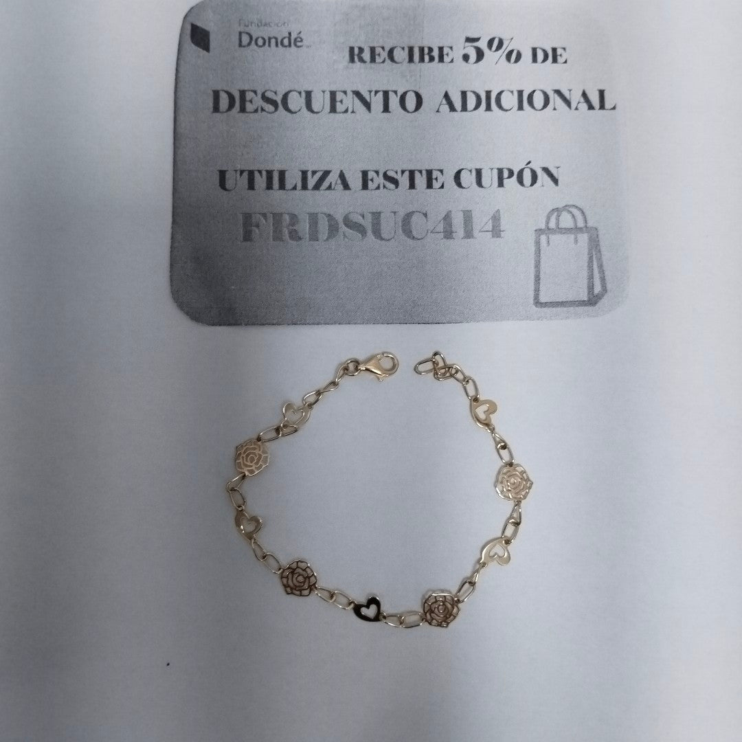 PULSERAS DAMA ORO 14K 2.7 (NUEVO)
