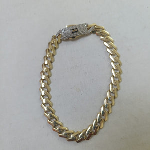 PULSERA CABALLERO MONACO ORO 14K 11.2 (NUEVO)