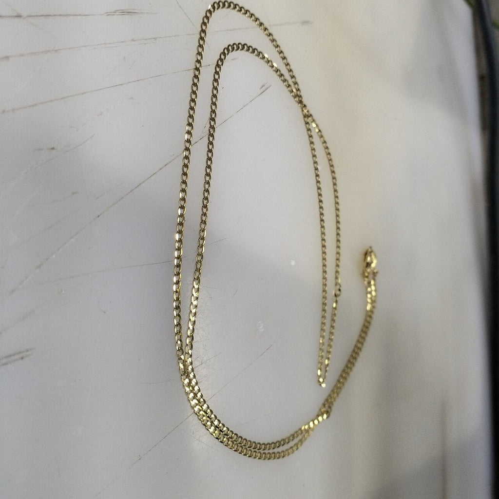 CADENAS BARBADA AMARILLA ORO 14K 2 (NUEVO)