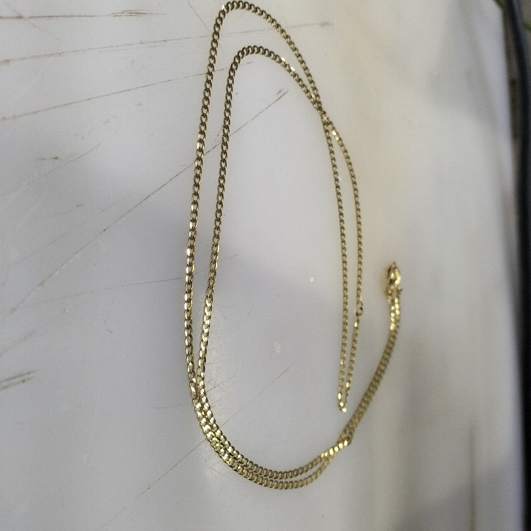 CADENAS BARBADA AMARILLA ORO 14K 2 (NUEVO)