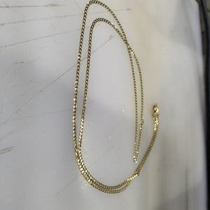 CADENAS BARBADA AMARILLA ORO 14K 2 (NUEVO)