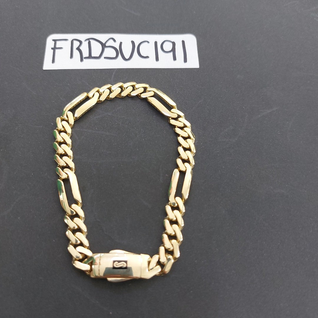 PULSERA MONACO ORO 14K 6.6 (NUEVO)