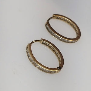 ARRACADAS PAR ORO 10 K 1 GRMS (SEMINUEVO)