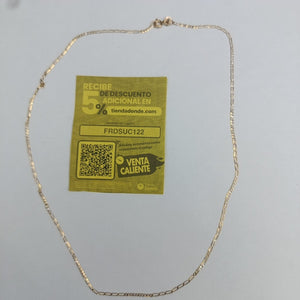 CADENA ORO 14 K 1.6 GRMS (SEMINUEVO)