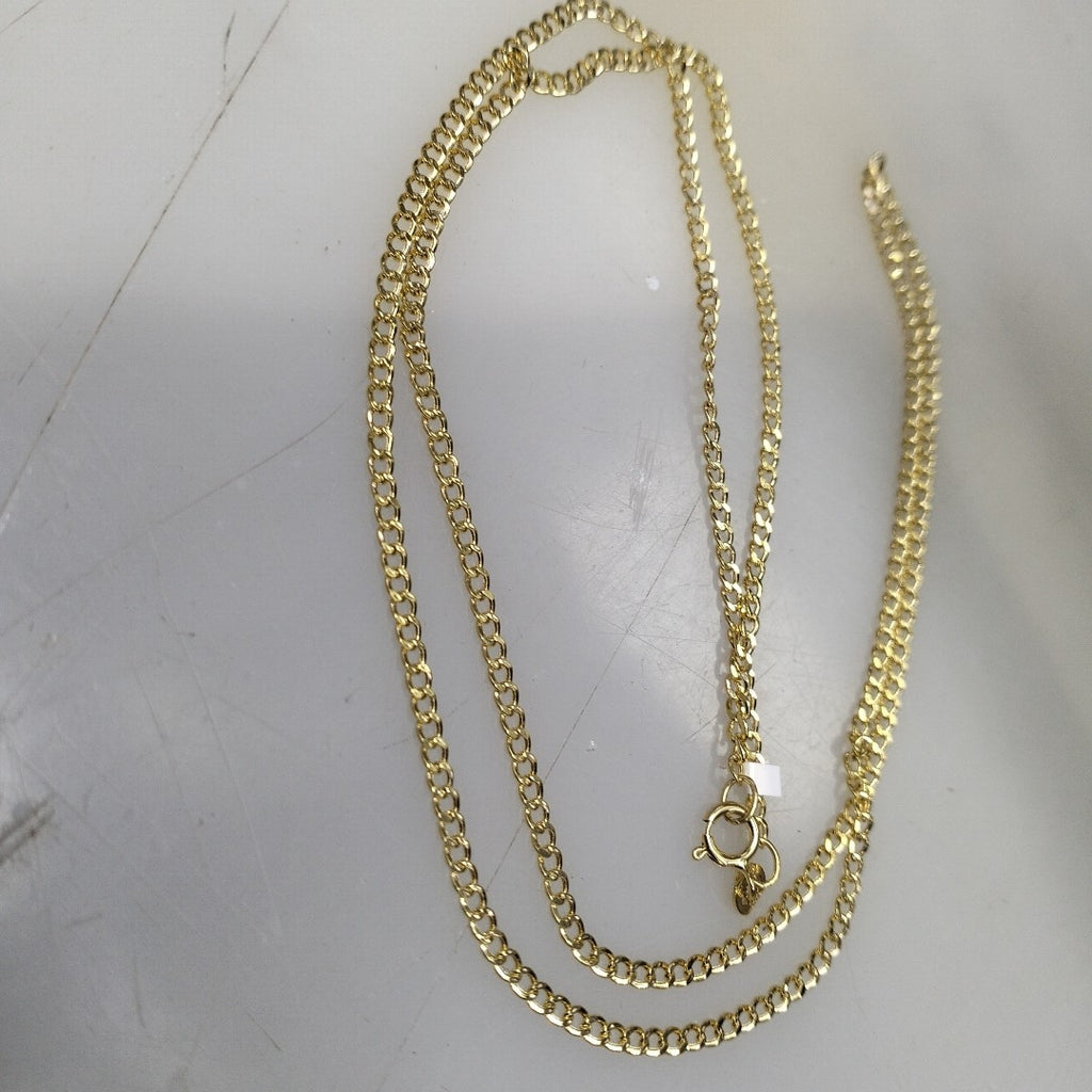 CADENAS BARBADA AMARILLA ORO 14K 2.1 (NUEVO)