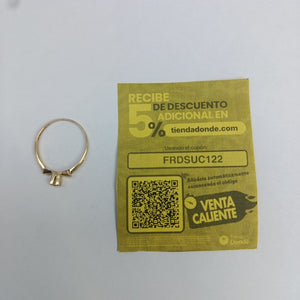 SOLITARIO ORO 18 K 2.1 GRMS (SEMINUEVO)