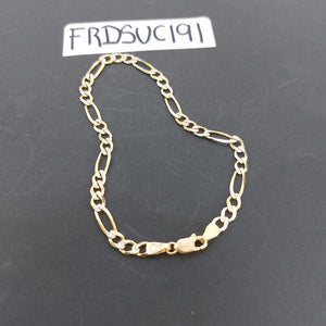 PULSERAS CABALLERO CARTIER 3 1 DIAMANTAD ORO 14K 4.6 (NUEVO)