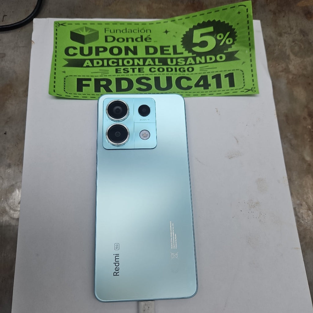CELULAR XIAOMI REDMI NOTE 13 PRO 2312DRA50G (2023) 512 GB 12 GB RAM (SEMINUEVO)