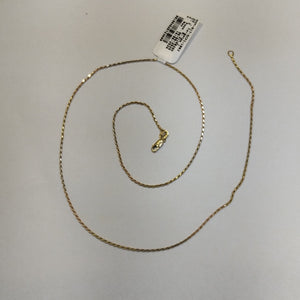 CADENA ORO 10 K 3.8 GRMS (SEMINUEVO)