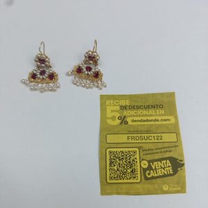 ARETES PAR ORO 10 K 5,40 GRMS (SEMINUEVO)