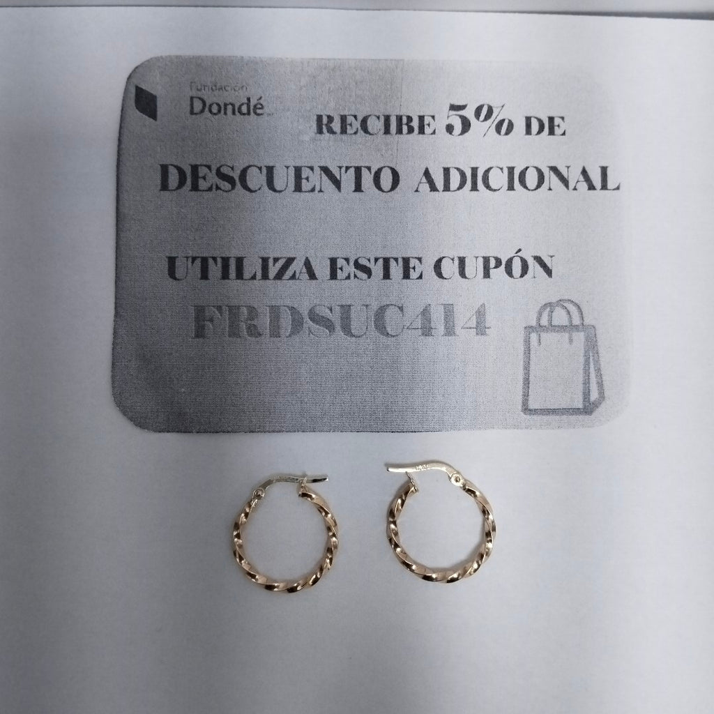 ARRACADAS ORO 14K 1 (NUEVO)