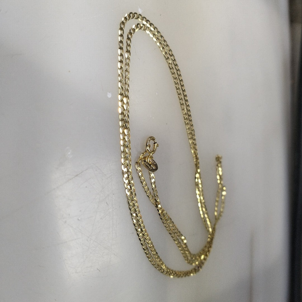 CADENAS BARBADA AMARILLA ORO 14K 2.1 (NUEVO)