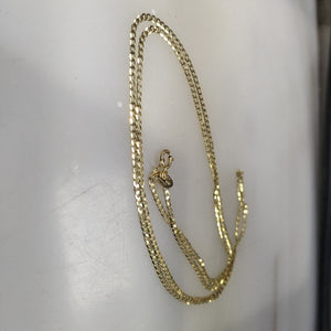 CADENAS BARBADA AMARILLA ORO 14K 2.1 (NUEVO)