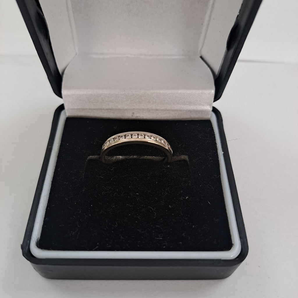 MEDIA CHURUMBELA ORO BLANCO 14 K 2.2 GRMS (SEMINUEVO)