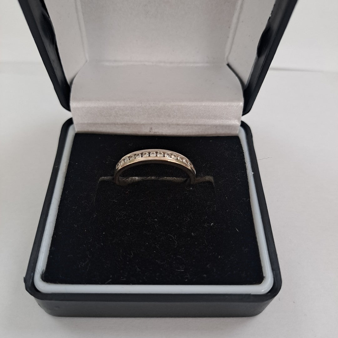 MEDIA CHURUMBELA ORO BLANCO 14 K 2.2 GRMS (SEMINUEVO)