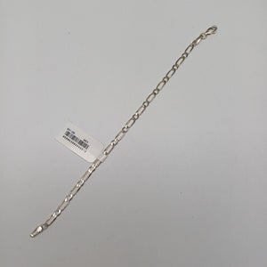 PULSERA TEJIDO 1X1 PLATA .925 18 CM 3.5 GR (NUEVO)