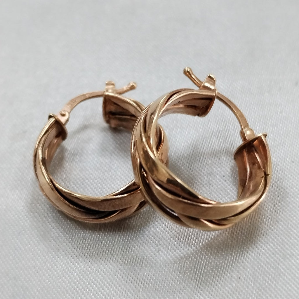 ARRACADAS PAR ORO 14 K 3,80 GRMS (SEMINUEVO)