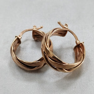 ARRACADAS PAR ORO 14 K 3,80 GRMS (SEMINUEVO)