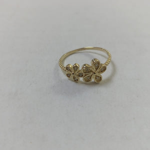 ANILLOS DAMA ORO 14K 2 (NUEVO)
