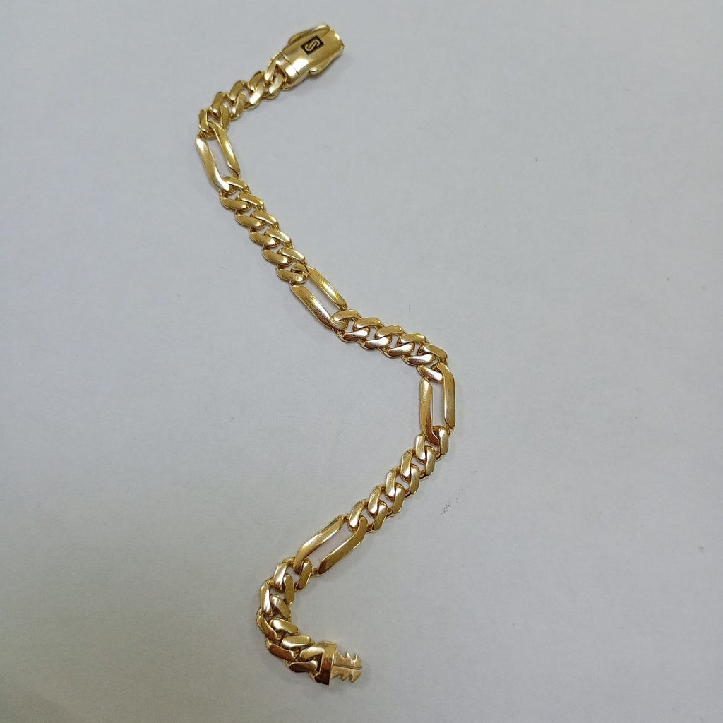 PULSERA MONACO ORO 14K 6.8 (NUEVO)