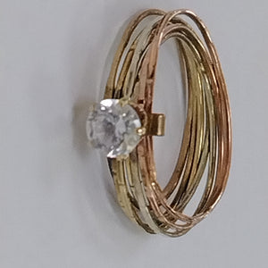 ANILLO ORO 10 K 2.2 GRMS (SEMINUEVO)